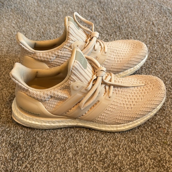 ADIDAS Ultra Boost DNA running shoe sz 8 halo ivory - Picture 4 of 6